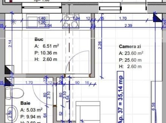 Garsonieră de vânzare Floreşti - 111059AV | BLITZ Cluj-Napoca | Poza1