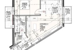 Apartament 2 camere, bucatarie decomandata, 2 balcoane, orientare sud-estica