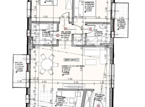Apartament de vânzare 3 camere Marasti - 111120AV | BLITZ Cluj-Napoca | Poza1