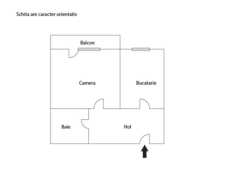Garsonieră de vânzare Floreşti - 11113AV | BLITZ Cluj-Napoca | Poza1