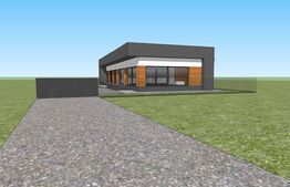 Casa exclusivista plan parter, SMART-ECO, piscina incalzita, 120mp utili, teren 700mp, zona centrala, Harman