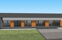 Casa exclusivista plan parter, SMART-ECO, piscina incalzita, 120mp utili, teren 700mp, zona centrala, Harman