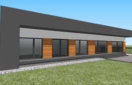 Casa exclusivista plan parter, SMART-ECO, piscina incalzita, 120mp utili, teren 700mp, zona centrala, Harman