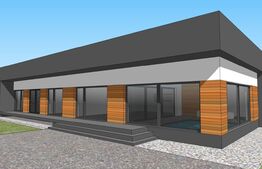 Casa exclusivista plan parter, SMART-ECO, piscina incalzita, 120mp utili, teren 700mp, zona centrala, Harman