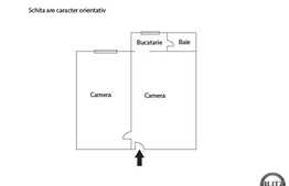 Vanzare apartament 2 camere, etaj intermediar, balcon, zona strazii Taberei!