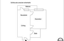 Apartament de vanzare cu 2 camere, 44 mp, semifinisat, in zona Europa