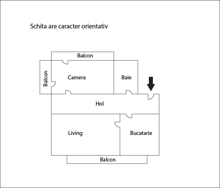 Apartament de vânzare 2 camere Floreşti - 1113AV | BLITZ Cluj-Napoca | Poza1
