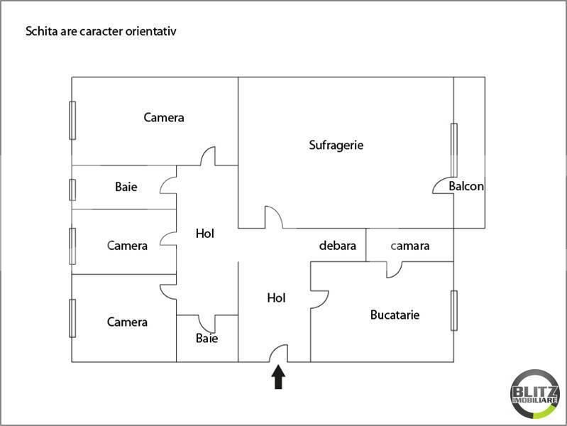 Apartament de vânzare 4 camere Gheorgheni - 11156AV | BLITZ Cluj-Napoca | Poza15