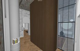 Spatiu de birouri ultracentral, 100 mp, 25 mp terasa, 2 parcari zona strazii Republicii