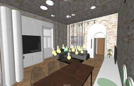 Spatiu de birouri ultracentral, 100 mp, 25 mp terasa, 2 parcari zona strazii Republicii