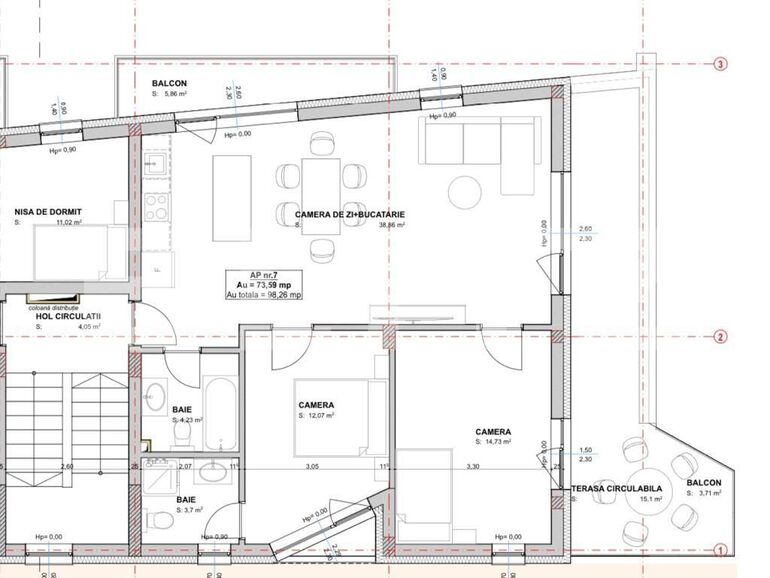 Apartament de vânzare 2 camere Marasti - 111647AV | BLITZ Cluj-Napoca | Poza1