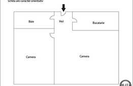 De vanzare apartament in Baciu 36 mp, 2 camere decomandate. SEMIFINISAT!