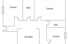 3 camere de vanzare, 65.39 mp in imobil izolat termic