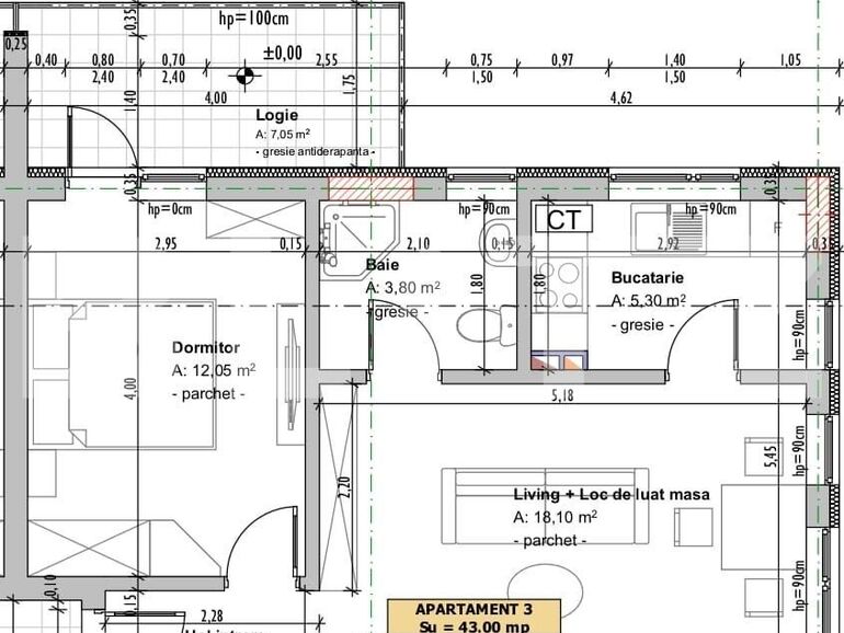 Apartament de vânzare 2 camere Floreşti - 111872AV | BLITZ Cluj-Napoca | Poza1