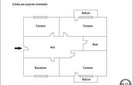 Apartament 3 camere, 67 mp, decomandat, boxa subsol, zona strazii Mehedinti