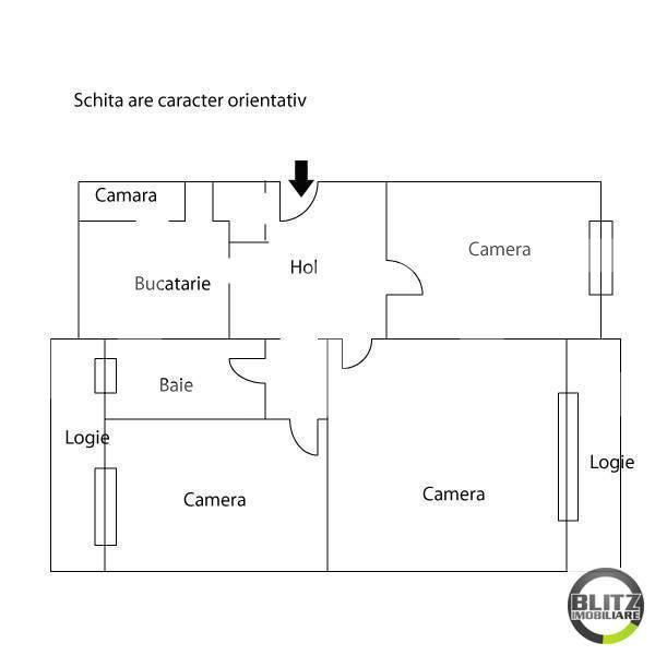 Apartament de vânzare 3 camere Manastur - 1120AV | BLITZ Cluj-Napoca | Poza13