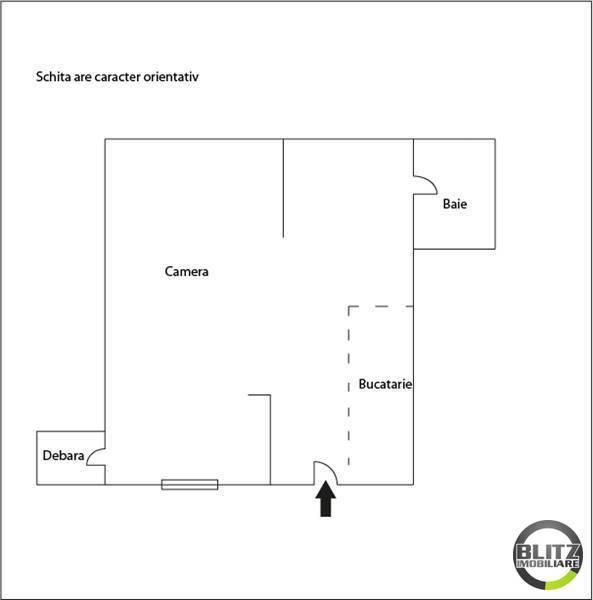 Garsonieră de vânzare Central - 1121AV | BLITZ Cluj-Napoca | Poza1