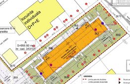 Teren autorizat de duplex in zona Campului