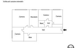 Apartament 3 camere, 46 mp utili, etaj intermediar, zona strazii Mehedinti!