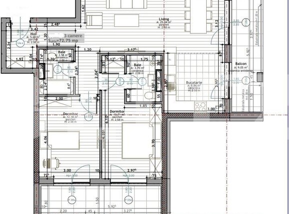 Apartament de vânzare 3 camere Zorilor - 112247AV | BLITZ Cluj-Napoca | Poza14