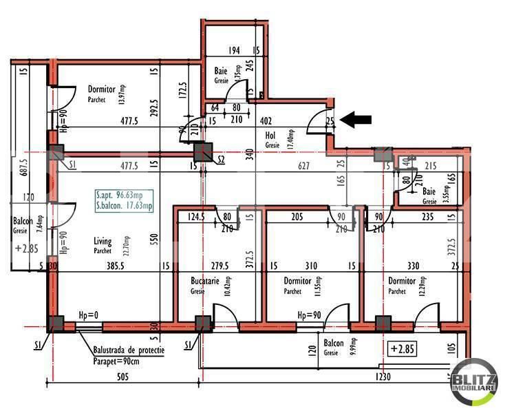 Apartament de vânzare 4 camere Manastur - 11240AV | BLITZ Cluj-Napoca | Poza7