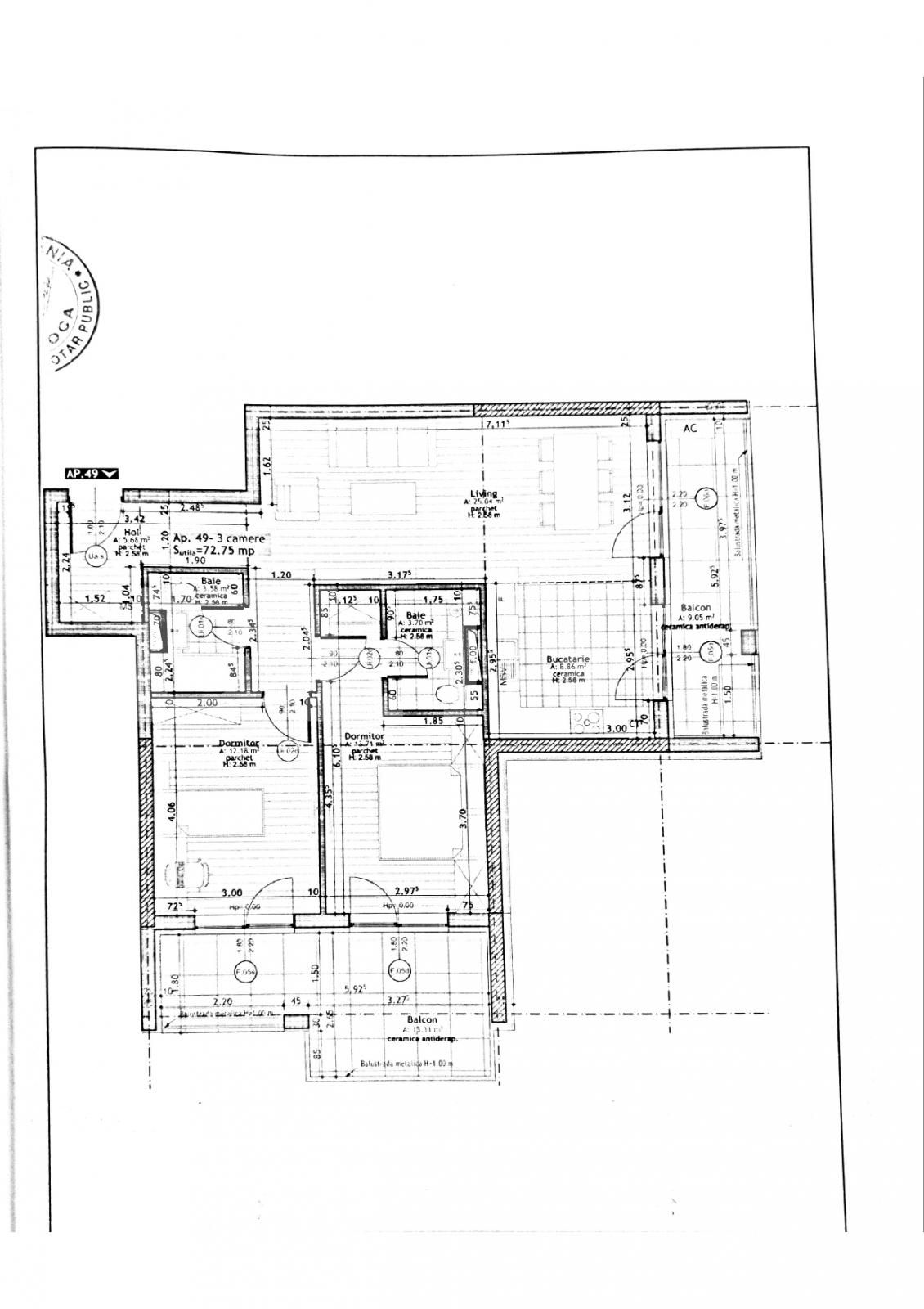 Apartament de vânzare 3 camere Zorilor - 112424AV | BLITZ Cluj-Napoca | Poza1