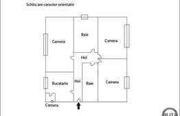 Vanzare apartament 3 camere, 64 mp utili, boxa la subsol, zona strazii Anina!
