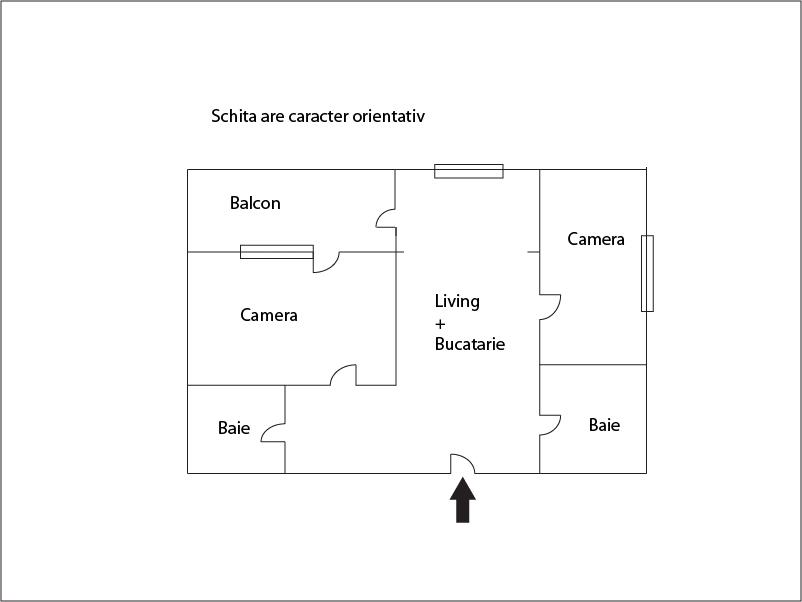 Apartament de vânzare 3 camere Floreşti - 1128AV | BLITZ Cluj-Napoca | Poza1