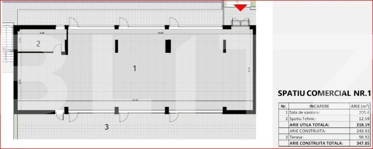 Spațiu comercial de vânzare Zorilor - 112845SVC | BLITZ Cluj-Napoca | Poza3
