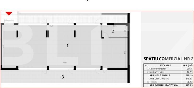 Spațiu comercial de vânzare Zorilor - 112845SVC | BLITZ Cluj-Napoca | Poza2