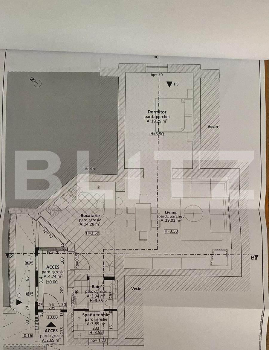 Apartament de vânzare 3 camere Andrei Mureşanu - 112906AV | BLITZ Cluj-Napoca | Poza9