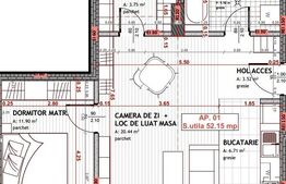  Comision 0%, Apartament 2 cam 52 mp, zona Avram Iancu