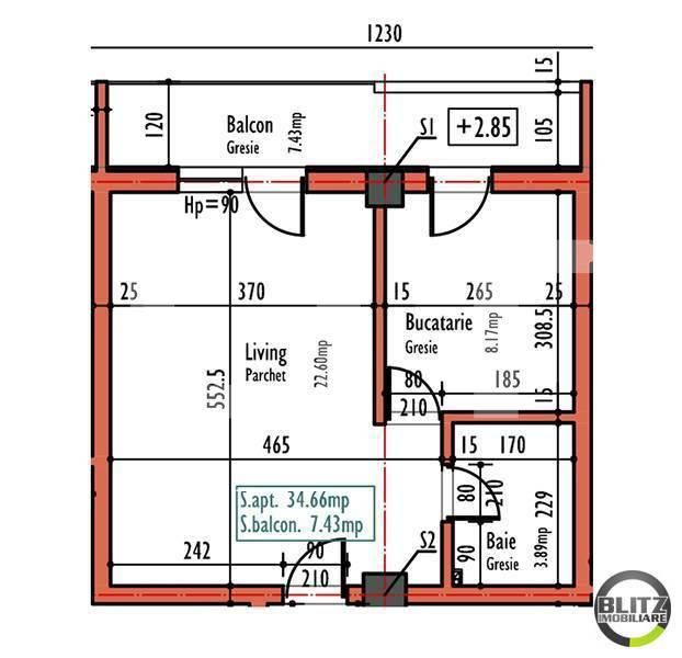 Garsonieră de vânzare Manastur - 11298AV | BLITZ Cluj-Napoca | Poza7