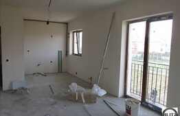 Apartament 2 camere, 49,5 mp semifinisat, acces restrictionat
