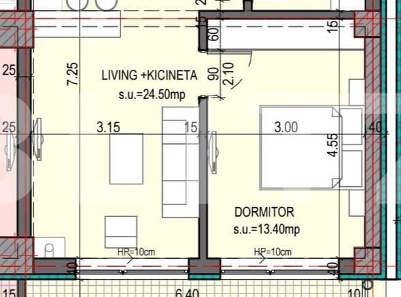 Apartament de vânzare 2 camere Exterior Sud - 113306AV | BLITZ Cluj-Napoca | Poza8