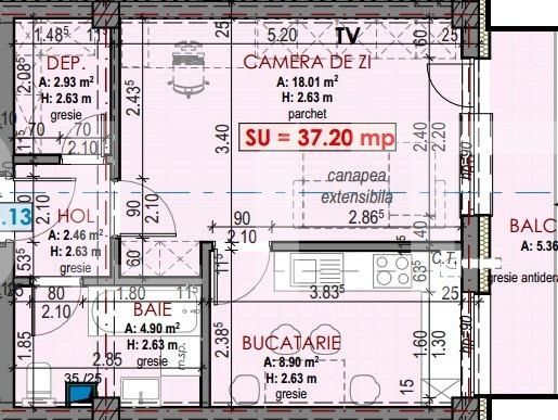 Garsonieră de vânzare Floreşti - 113338AV | BLITZ Cluj-Napoca | Poza3