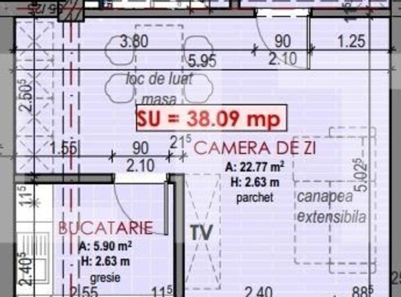 Garsonieră de vânzare Floreşti - 113341AV | BLITZ Cluj-Napoca | Poza3