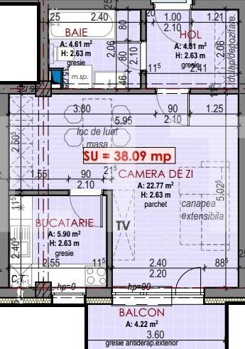 Garsonieră de vânzare Floreşti - 113341AV | BLITZ Cluj-Napoca | Poza3