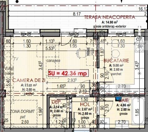 Apartament de vânzare 2 camere Floreşti - 113351AV | BLITZ Cluj-Napoca | Poza2