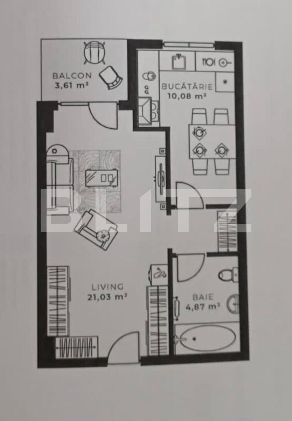 Apartament de vânzare 2 camere Gheorgheni - 113656AV | BLITZ Cluj-Napoca | Poza2