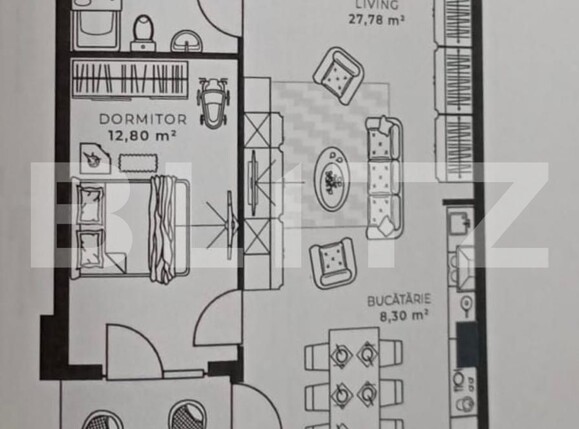 Apartament de vânzare 2 camere Gheorgheni - 113657AV | BLITZ Cluj-Napoca | Poza2
