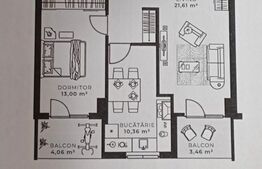 2 camere, 2 balcoane, 56 mp, parcare subterana, zona Iulius Mall