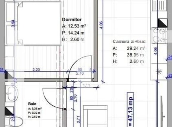 Apartament de vânzare 2 camere Floreşti - 113678AV | BLITZ Cluj-Napoca | Poza2