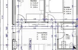 Exclusivitate, Comision 0% Apartament 3 cam, 60 mp, terasa 25 mp, finisat, parcare, bloc nou