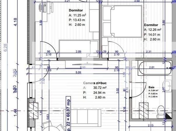Apartament de vânzare 3 camere Floreşti - 113680AV | BLITZ Cluj-Napoca | Poza2
