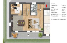 Unitate duplex, 120 mp, 305 mp teren total, zona strazii Voronet
