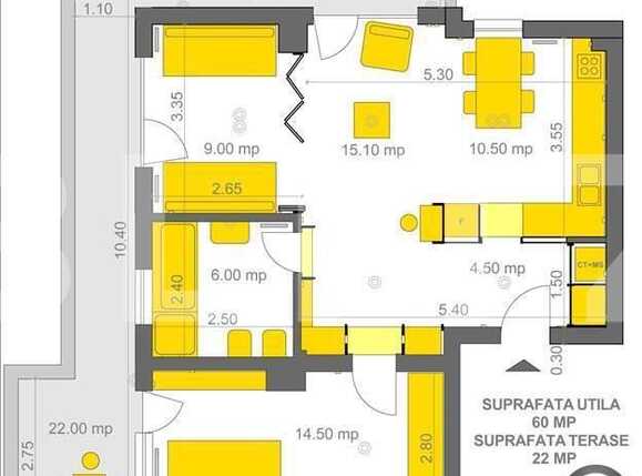 Apartament de vânzare 3 camere Andrei Mureşanu - 11389AV | BLITZ Cluj-Napoca | Poza6