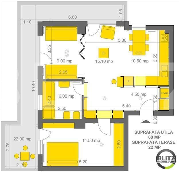 Apartament de vânzare 3 camere Andrei Mureşanu - 11389AV | BLITZ Cluj-Napoca | Poza6