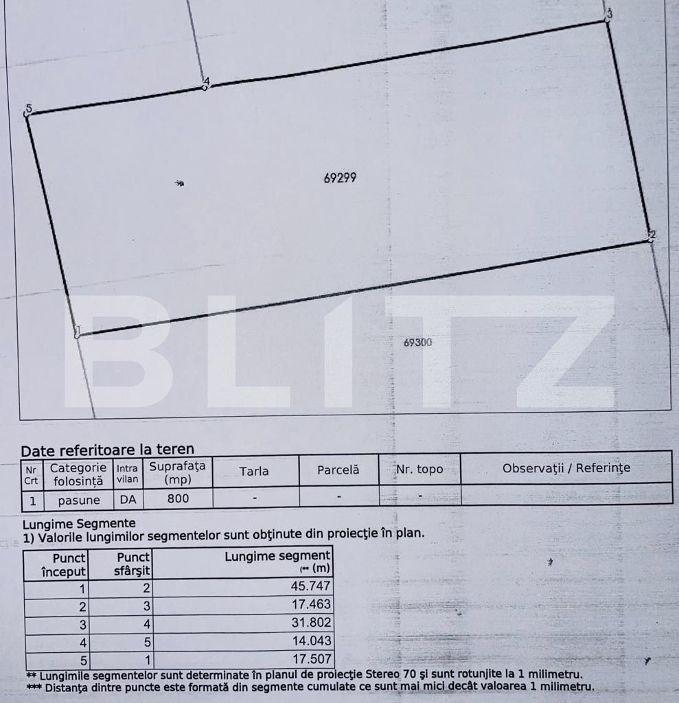 Teren de vânzare Dezmir - 113891TV | BLITZ Cluj-Napoca | Poza1