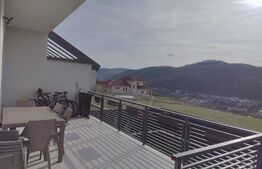 Duplex de vanzare mobilat utilat, priveliste panoramica, 120 mp si teren 250 zona Vivo 